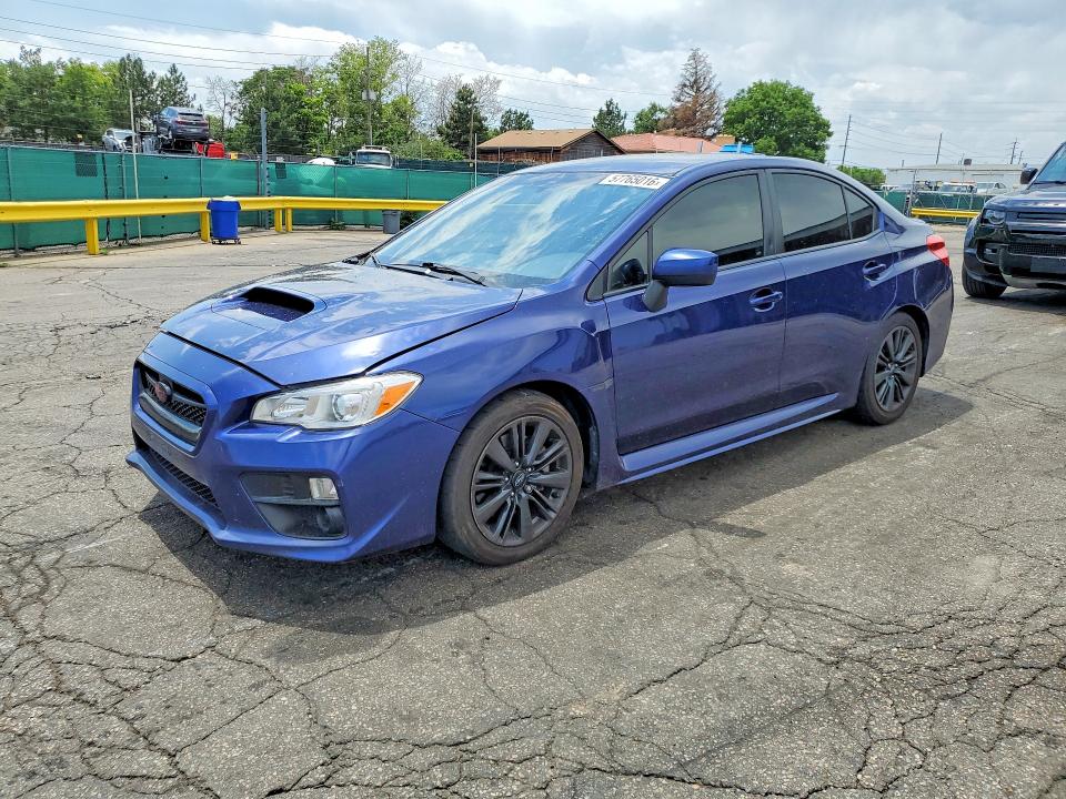 Auction sale of the 2016 Subaru Wrx, vin: JF1VA1B66G9833730, lot number: 57765016