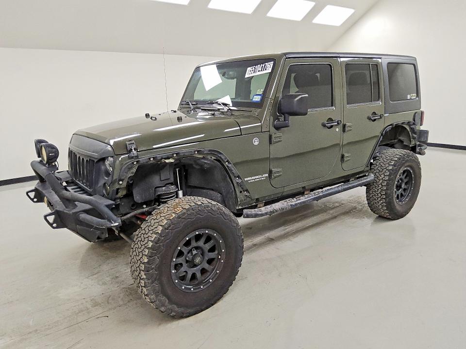 Продаж на аукціоні авто 2015 Jeep Wrangler Unlimited, vin: 1C4BJWDG1FL760932, номер лоту: 55104176