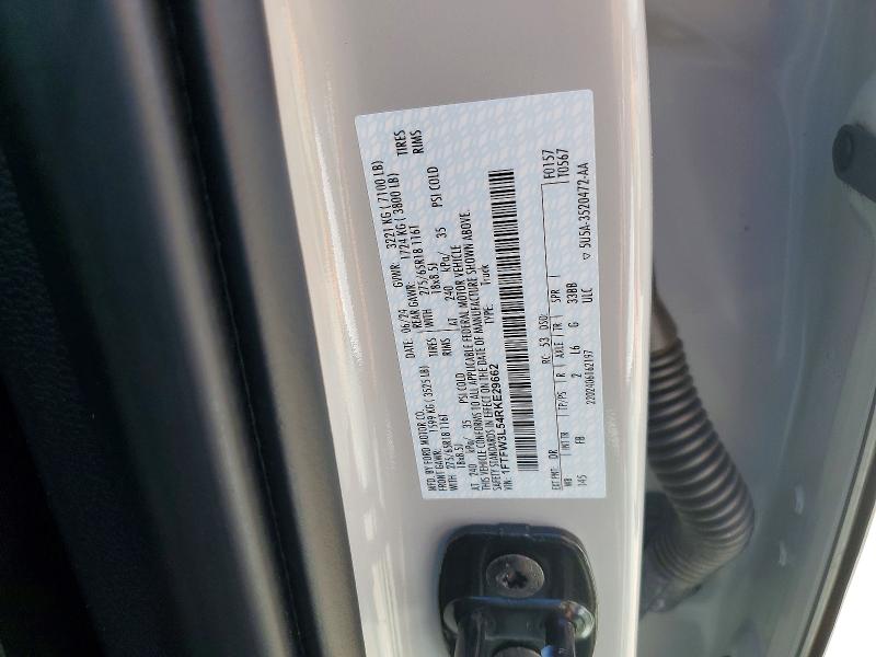 Aukcja sprzedaży 2024 Ford F150, vin: 1FTFW3L54RKE29662, numer aukcji: 55852456