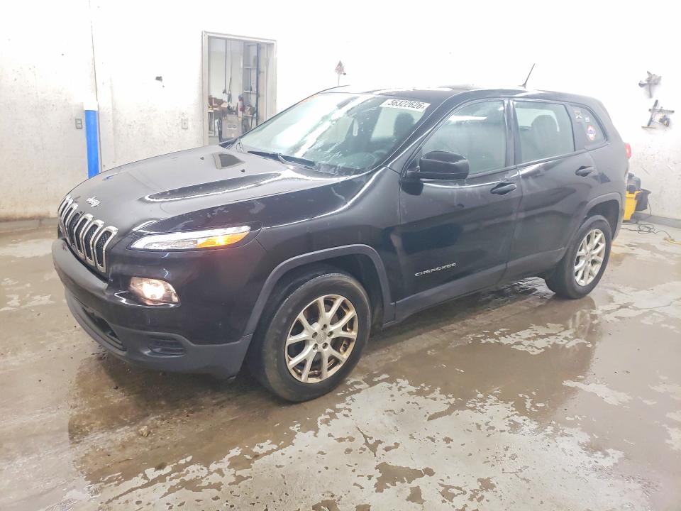 56322626 :رقم المزاد ، 1C4PJMAB0HW634372 vin ، 2017 Jeep Cherokee مزاد بيع