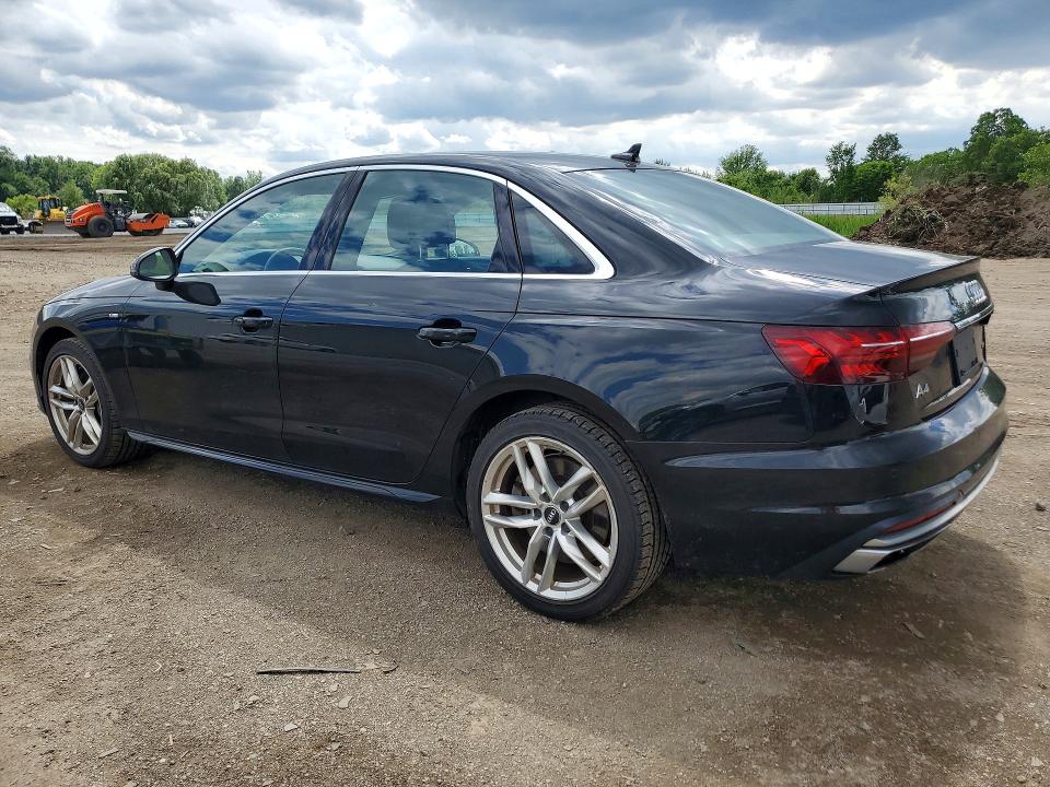 Продажа на аукционе авто 2020 Audi A4, vin: WAUENAF4XLN005105, номер лота: 58081856