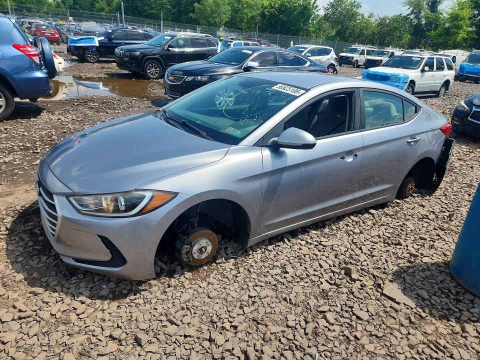 Продажа на аукционе авто 2017 Hyundai Elantra, vin: 5NPD84LFXHH091892, номер лота: 56525106
