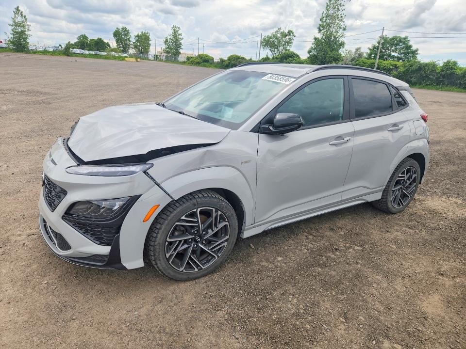 2022 Hyundai Kona მანქანა იყიდება აუქციონზე, vin: KM8K5CA36NU789142, აუქციონის ნომერი: 58358596