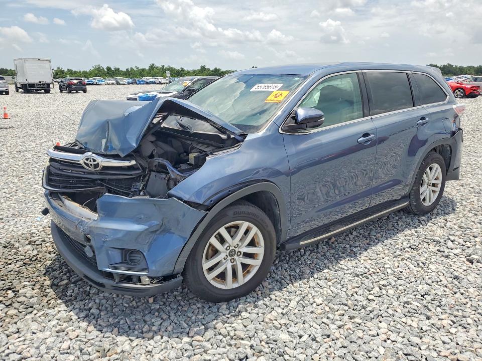 55765676 :رقم المزاد ، 5TDZARFHXGS019698 vin ، 2016 Toyota Highlander مزاد بيع