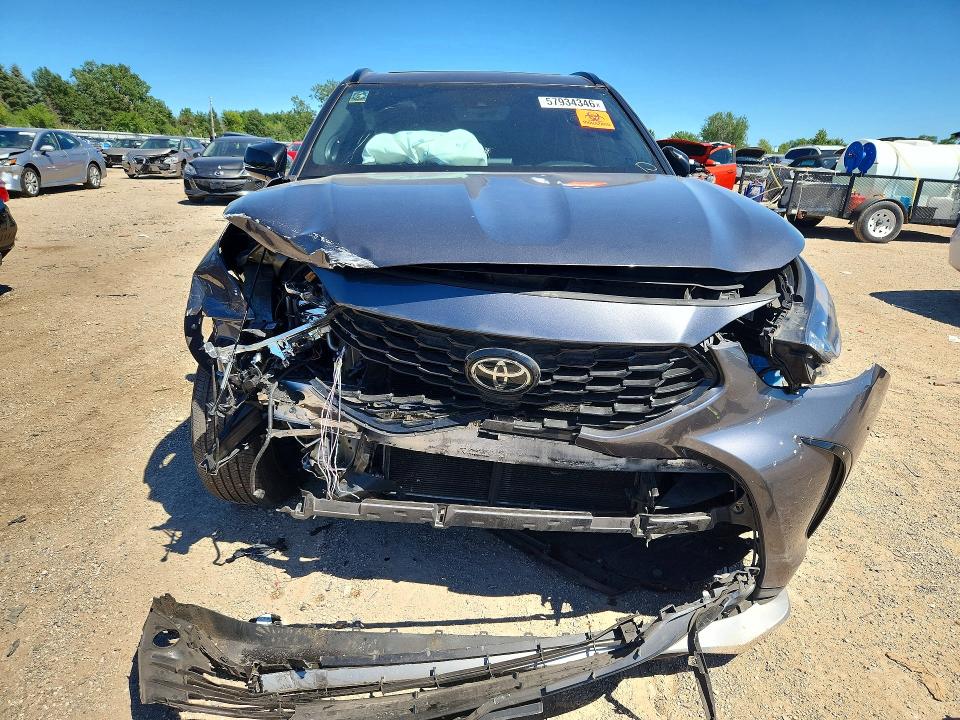 Aukcja sprzedaży 2022 Toyota Highlander, vin: 5TDJZRBH4NS189998, numer aukcji: 57934346