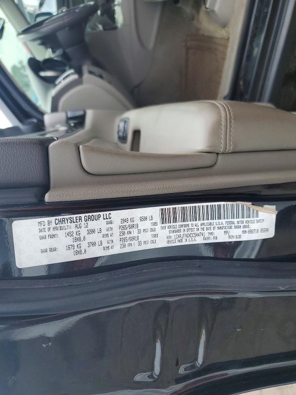 Aukcja sprzedaży 2013 Jeep Grand Cherokee, vin: 1C4RJFAGXDC544741, numer aukcji: 57361316