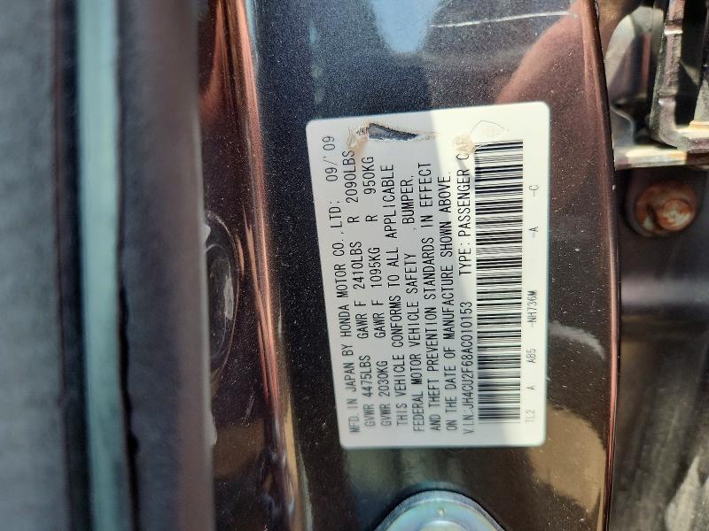 Aukcja sprzedaży 2010 Acura Tsx, vin: JH4CU2F68AC010153, numer aukcji: 56616356