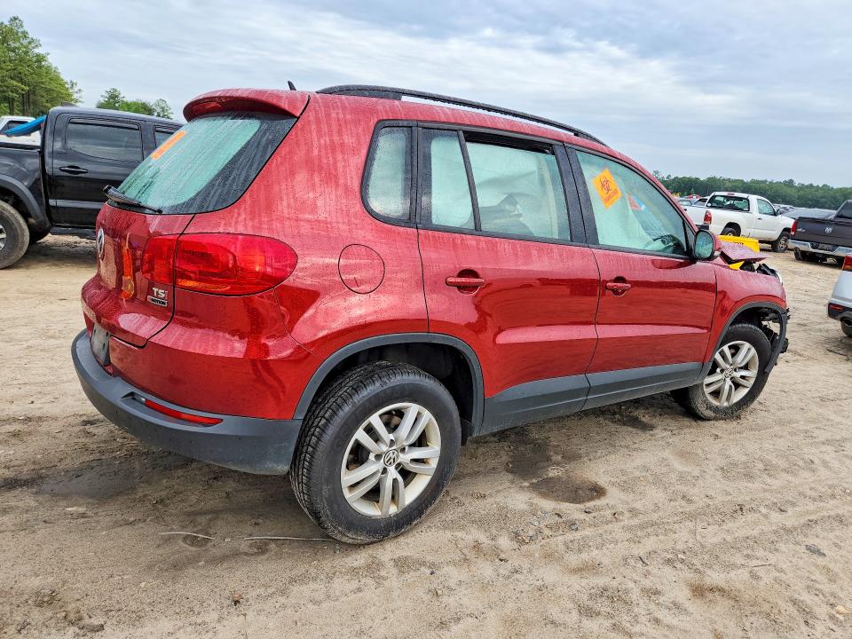Продажа на аукционе авто 2016 Volkswagen Tiguan, vin: WVGBV7AX7GW026595, номер лота: 58388306