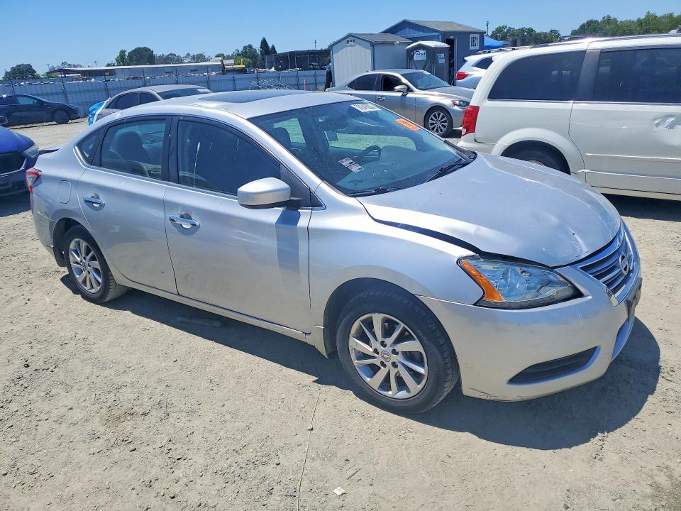 Продаж на аукціоні авто 2015 Nissan Sentra, vin: 3N1AB7AP1FY323610, номер лоту: 58949036