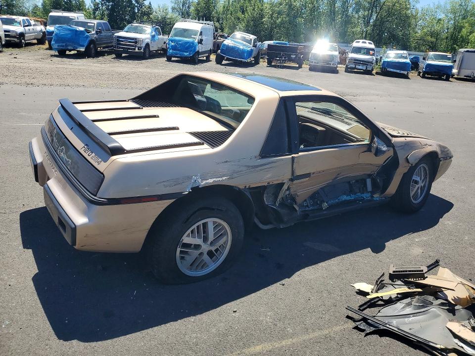 57358676 :رقم المزاد ، 1G2PM37R5GP228932 vin ، 1986 Pontiac Fiero مزاد بيع