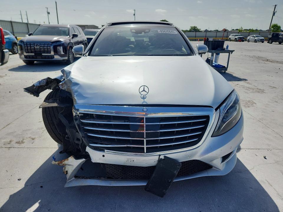 2015 Mercedes-benz S მანქანა იყიდება აუქციონზე, vin: WDDUG8CB6FA174303, აუქციონის ნომერი: 85635645