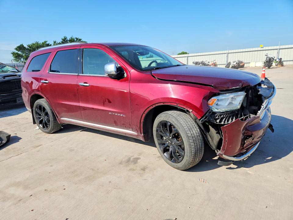 2018 Dodge Durango მანქანა იყიდება აუქციონზე, vin: 1C4RDJEG8JC262257, აუქციონის ნომერი: 55608606