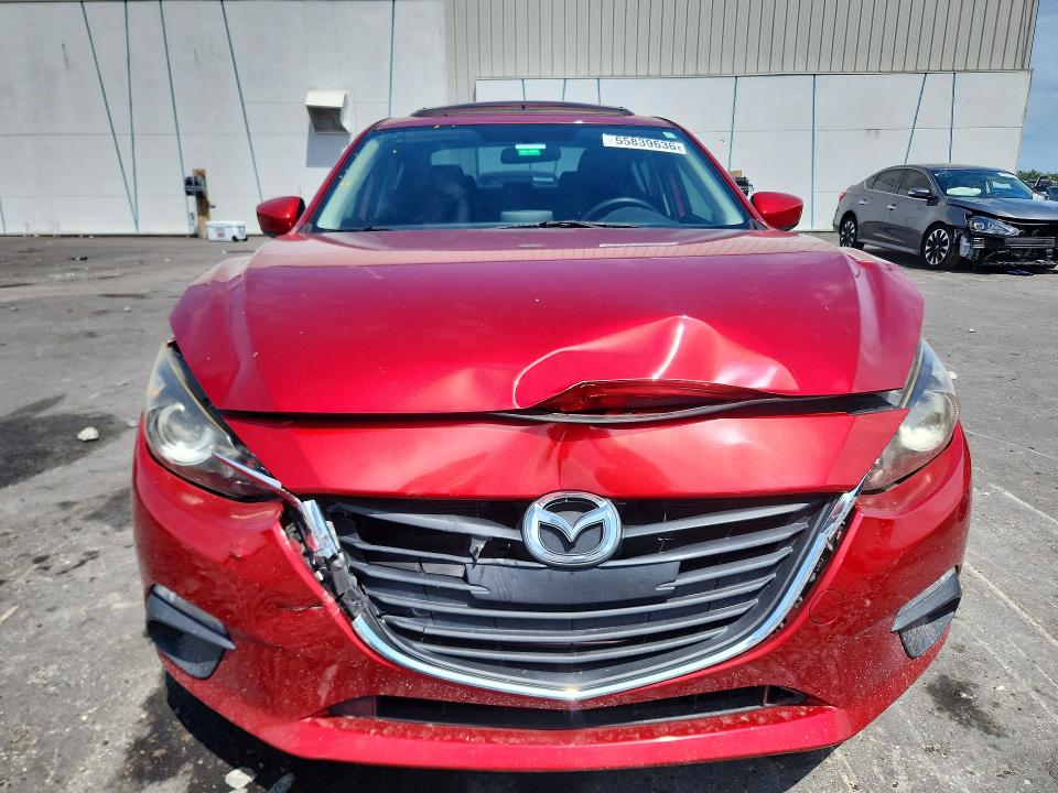 55839636 :رقم المزاد ، JM1BM1V78E1135852 vin ، 2014 Mazda 3 مزاد بيع