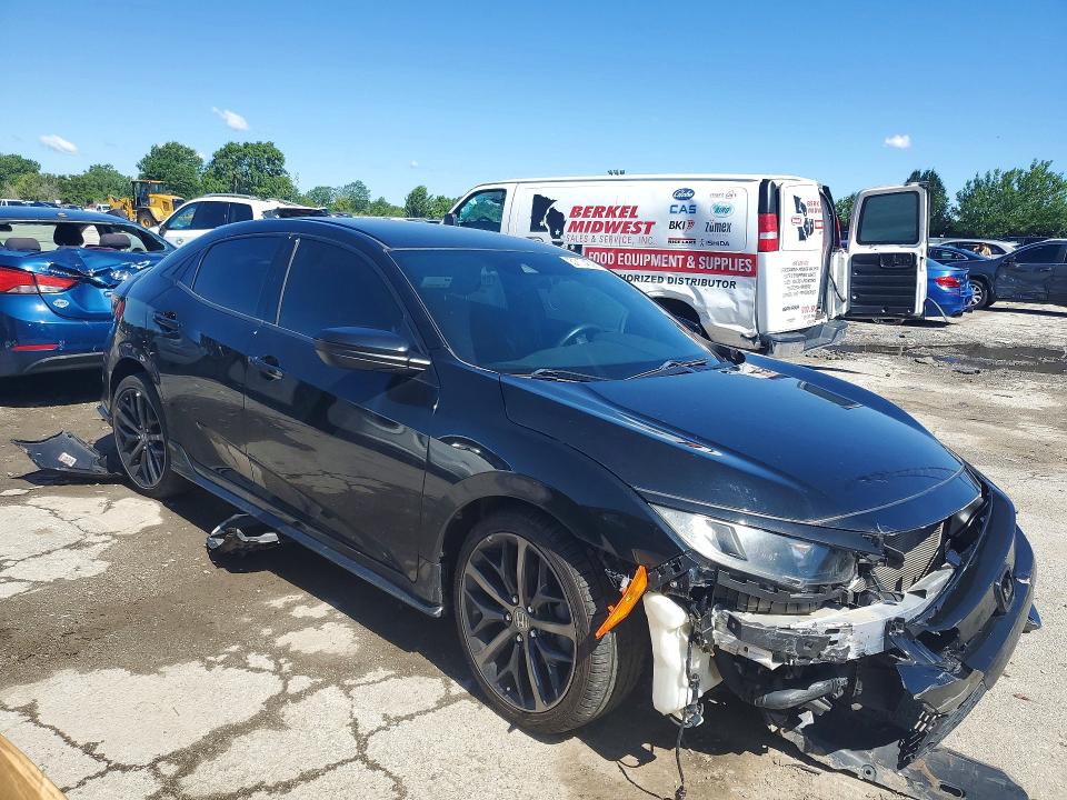 57174006 :رقم المزاد ، SHHFK7G44MU221614 vin ، 2021 Honda Civic مزاد بيع