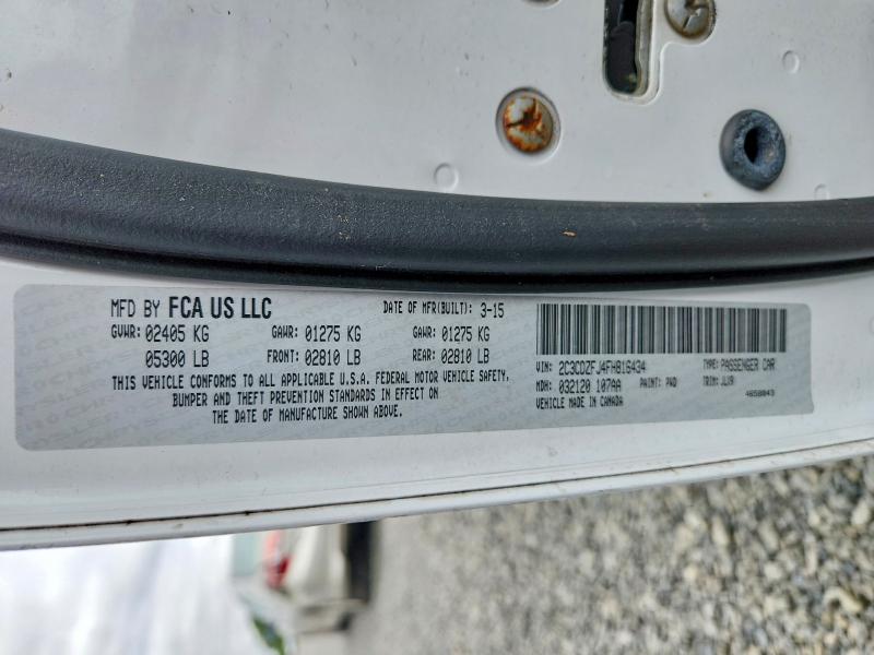 2015 Dodge Challenger მანქანა იყიდება აუქციონზე, vin: 2C3CDZFJ4FH816434, აუქციონის ნომერი: 59176836