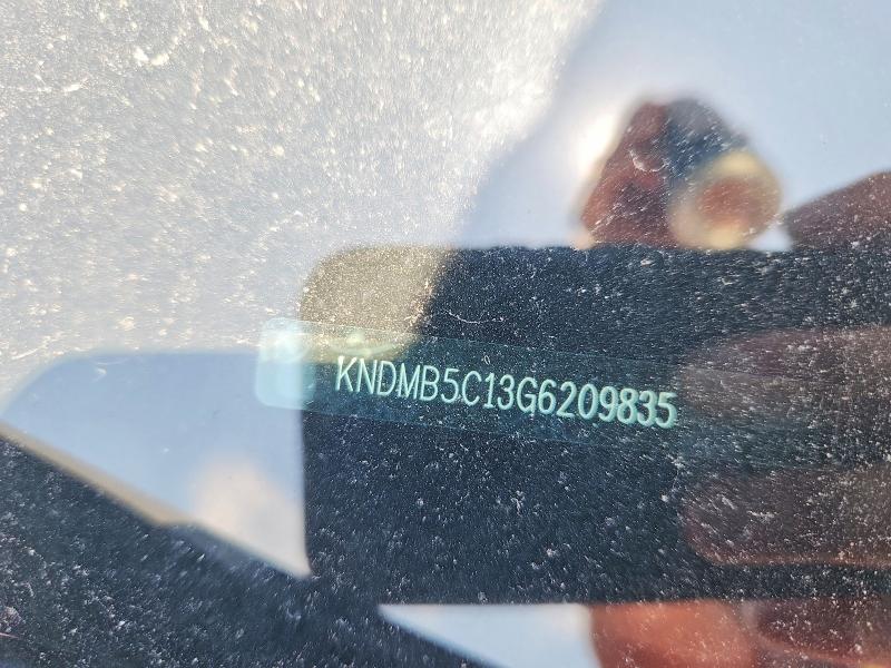 Aukcja sprzedaży 2016 Kia Sedona, vin: KNDMB5C13G6209835, numer aukcji: 56798956
