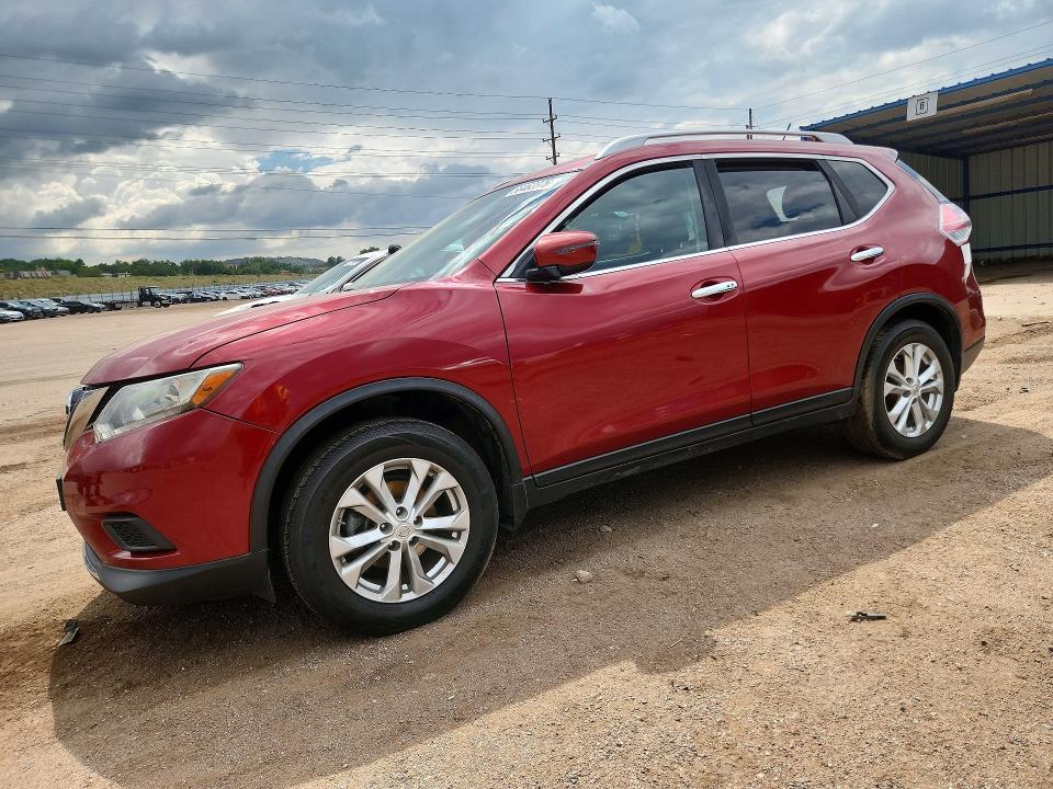 Aukcja sprzedaży 2016 Nissan Rogue, vin: KNMAT2MV2GP655047, numer aukcji: 58462376