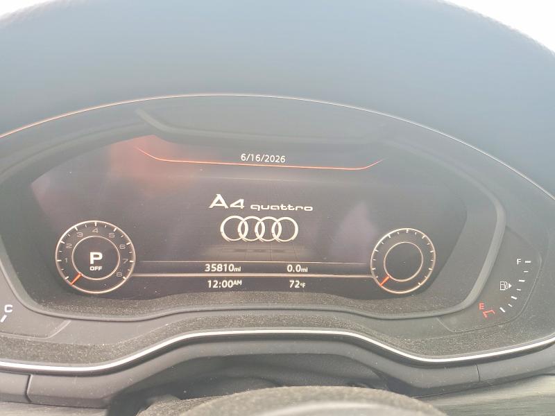 Продажа на аукционе авто 2019 Audi A4, vin: WAUENAF43KA006926, номер лота: 57337816