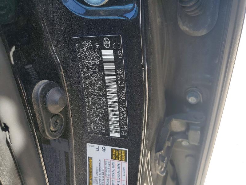 Продажа на аукционе авто 2016 Toyota Prius, vin: JTDKARFUXG3021645, номер лота: 57319006