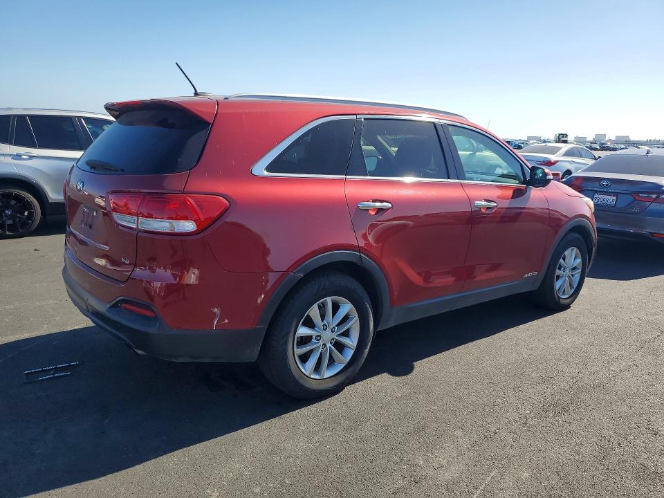 58295356 :رقم المزاد ، 5XYPGDA52HG195827 vin ، 2017 Kia Sorento مزاد بيع