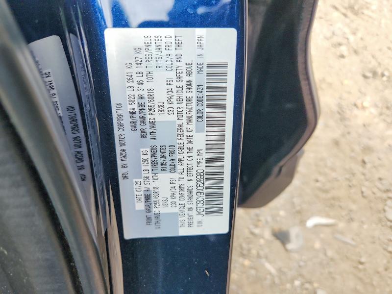Продажа на аукционе авто 2022 Mazda Cx-9, vin: JM3TCBCY9N0628980, номер лота: 57402136