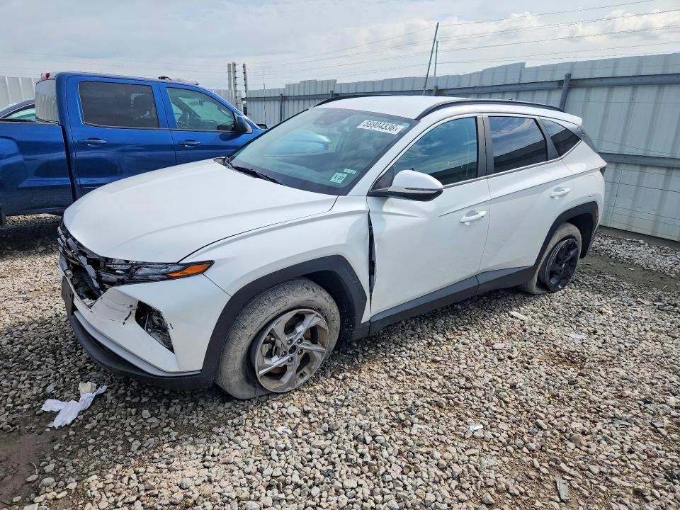 58904336 :رقم المزاد ، 5NMJBCAE0NH079025 vin ، 2022 Hyundai Tucson مزاد بيع