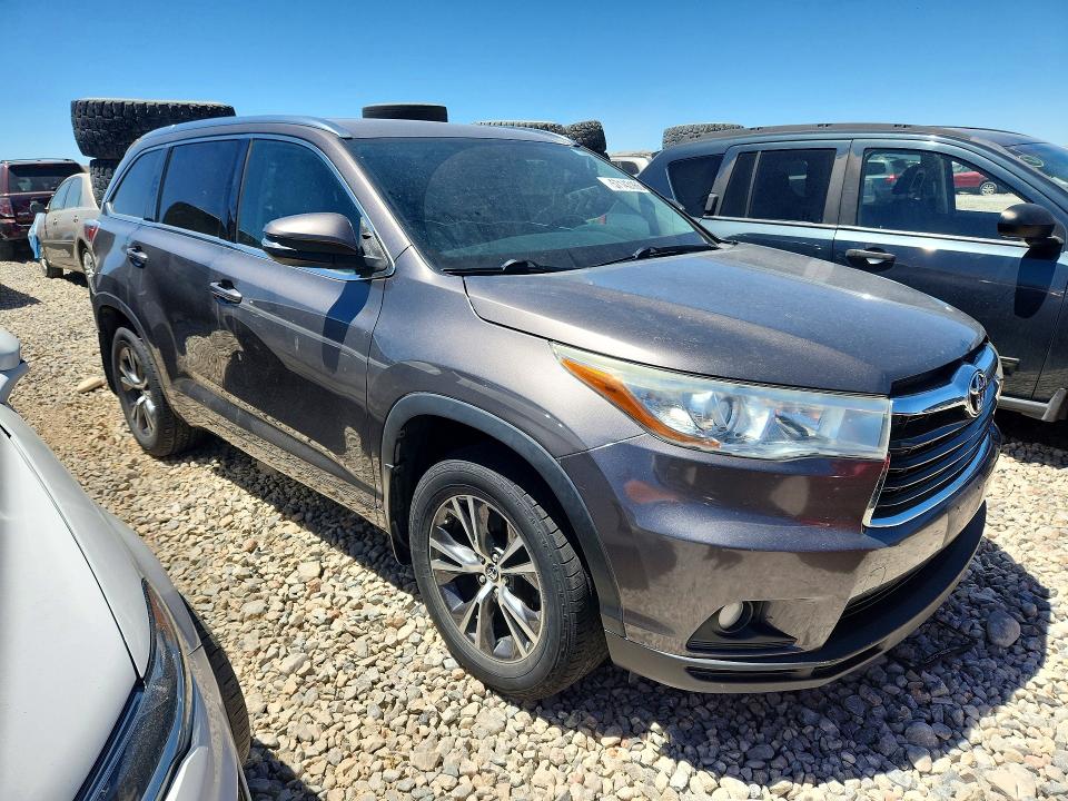 Продаж на аукціоні авто 2016 Toyota Highlander, vin: 5TDJKRFH5GS356001, номер лоту: 57143166
