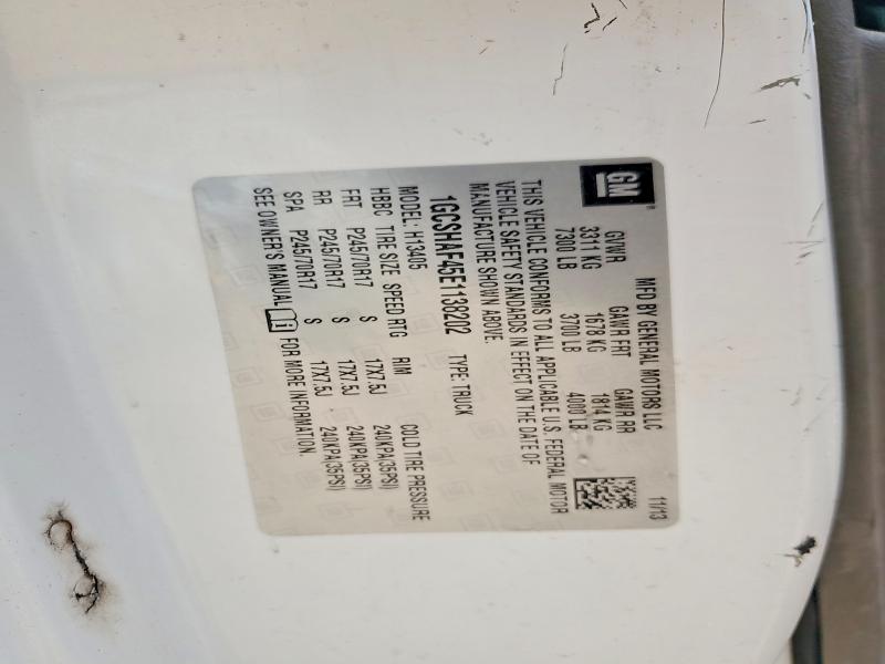 57164796 :رقم المزاد ، 1GCSHAF45E1138202 vin ، 2014 Chevrolet Express G1500 مزاد بيع