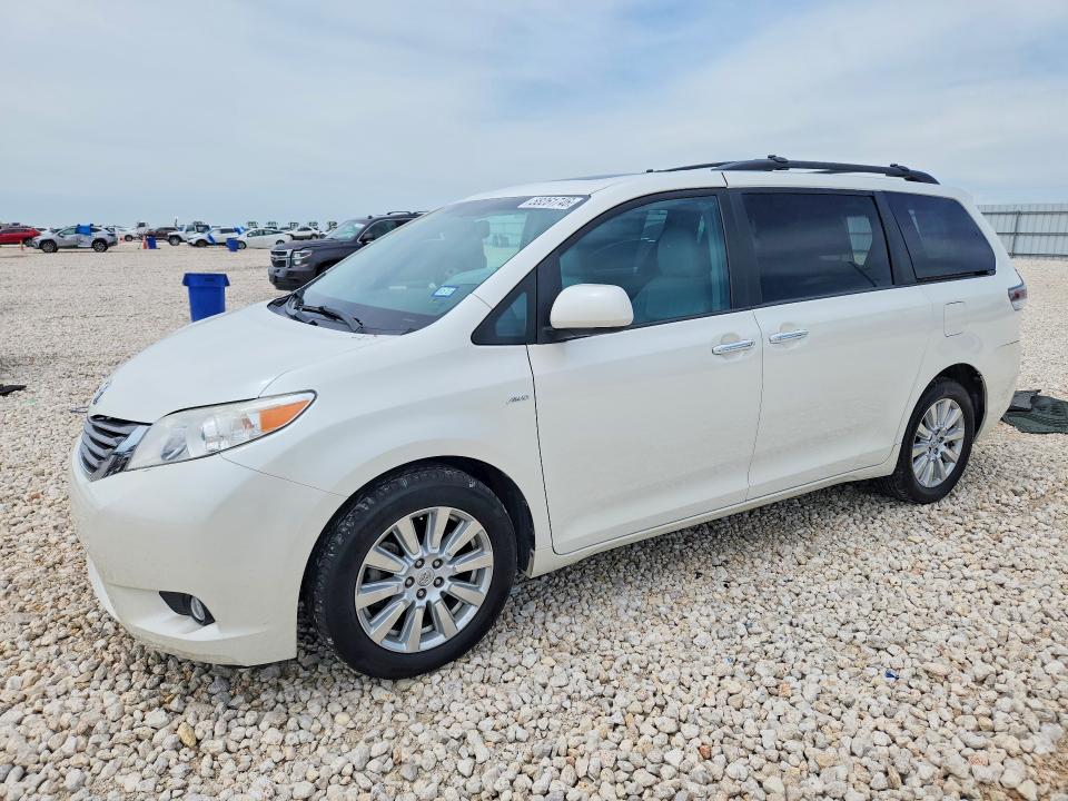 58261746 :رقم المزاد ، 5TDDZ3DC9HS169827 vin ، 2017 Toyota Sienna مزاد بيع