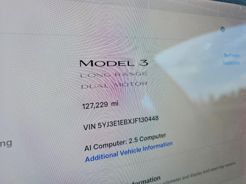 Продаж на аукціоні авто 2018 Tesla Model 3, vin: 5YJ3E1EBXJF130448, номер лоту: 56395566