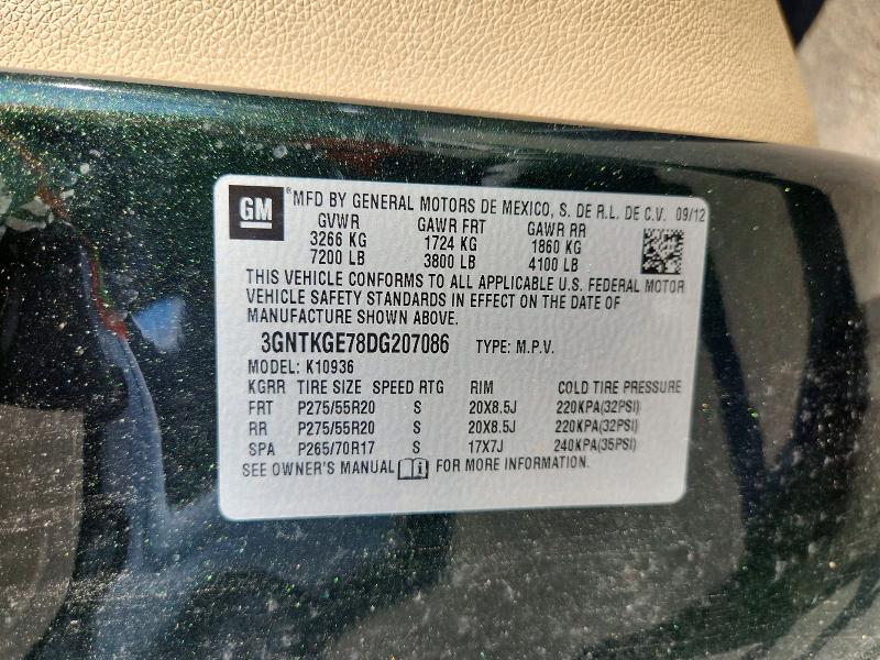 Продаж на аукціоні авто 2013 Chevrolet Avalanche, vin: 3GNTKGE78DG207086, номер лоту: 55474076