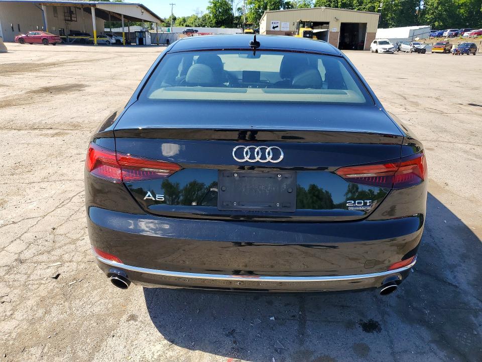 2018 Audi A5 მანქანა იყიდება აუქციონზე, vin: WAUNNAF55JA082171, აუქციონის ნომერი: 57519406
