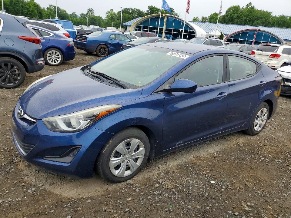 Продажа на аукционе авто 2016 Hyundai Elantra, vin: 5NPDH4AE7GH681802, номер лота: 58074126