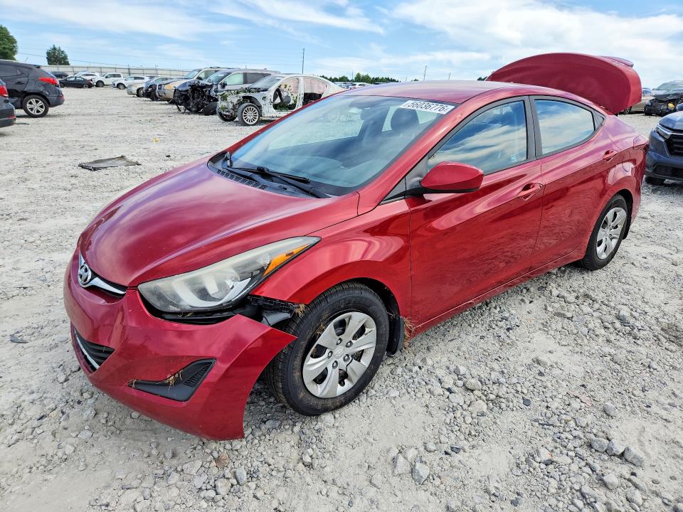 Auction sale of the 2016 Hyundai Elantra, vin: KMHDH4AE7GU650423, lot number: 56036776