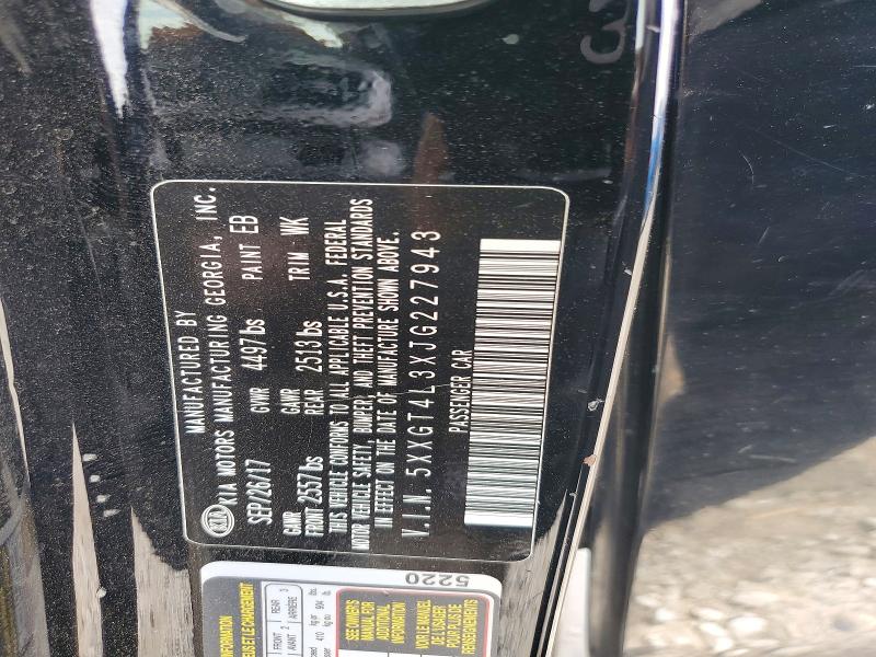 Продаж на аукціоні авто 2018 Kia Optima, vin: 5XXGT4L3XJG227943, номер лоту: 57126716