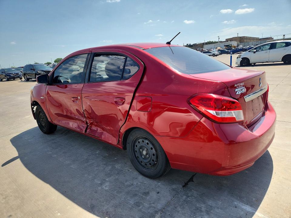 2020 Mitsubishi Mirage მანქანა იყიდება აუქციონზე, vin: ML32F3FJ8LHF03022, აუქციონის ნომერი: 58760646