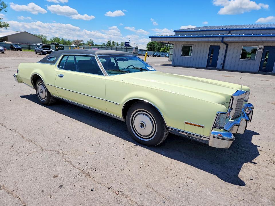 Продажа на аукционе авто 1974 Lincoln Continental, vin: NY76754, номер лота: 58397466