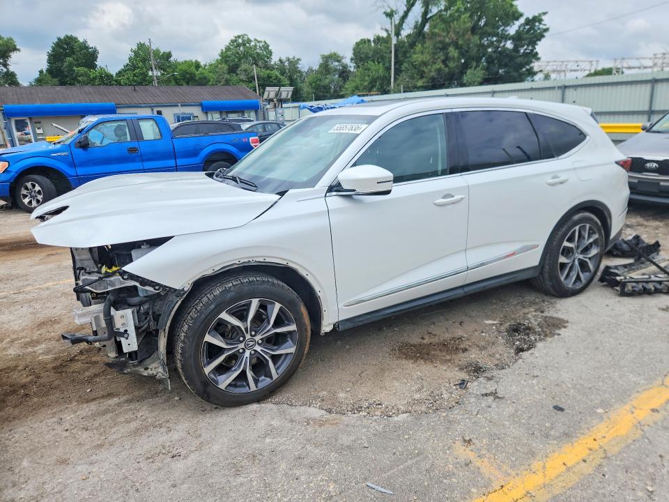 55857636 :رقم المزاد ، 5J8YE1H41NL041942 vin ، 2022 Acura Mdx مزاد بيع
