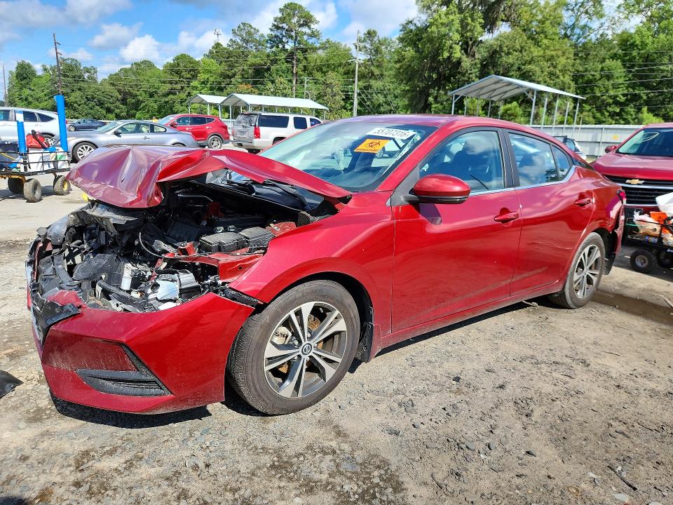 Продаж на аукціоні авто 2020 Nissan Sentra, vin: 3N1AB8CVXLY284075, номер лоту: 55707316