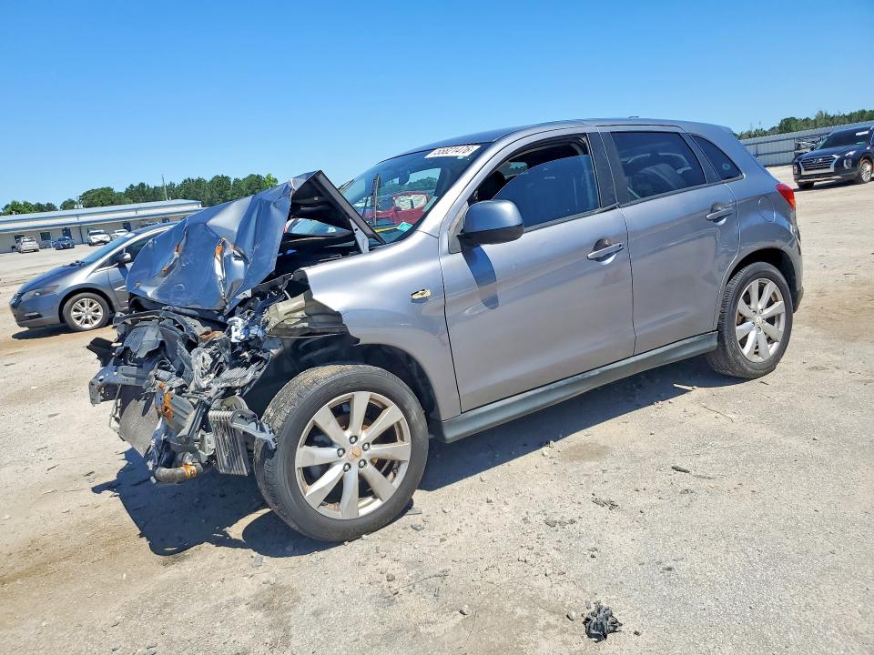 2014 Mitsubishi Outlander Sport მანქანა იყიდება აუქციონზე, vin: 4A4AP3AU8EE010748, აუქციონის ნომერი: 55821476