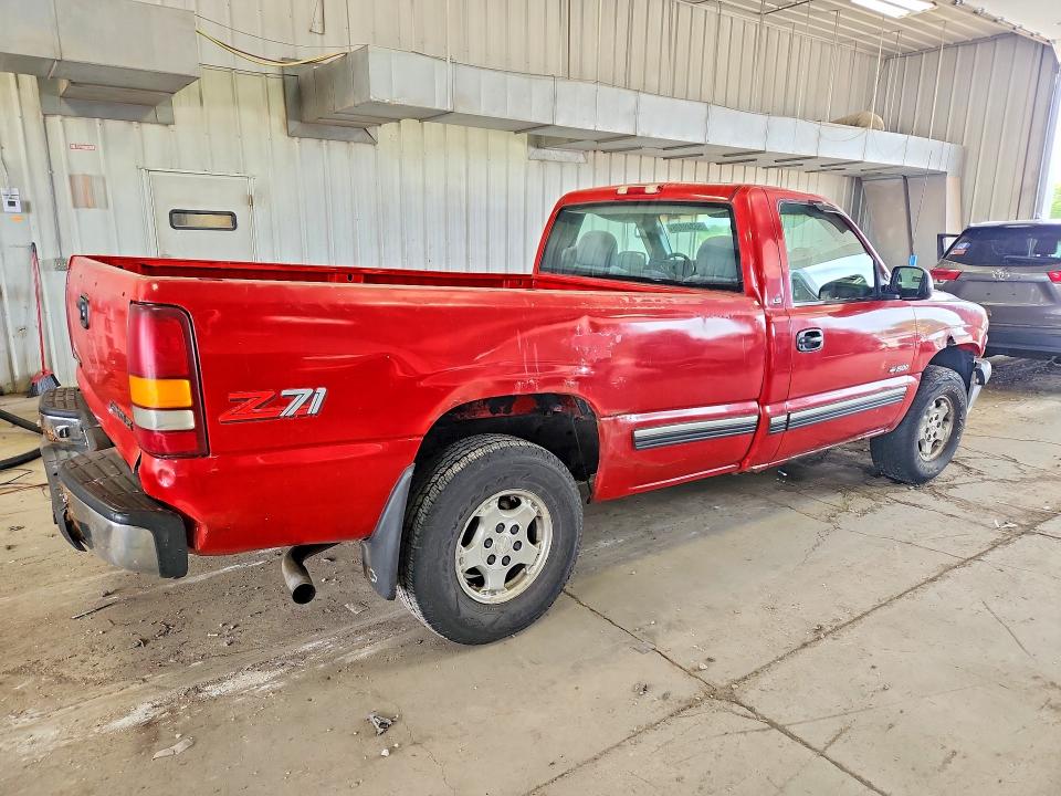 1999 Chevrolet Silverado მანქანა იყიდება აუქციონზე, vin: 1GCEK14T5XE255816, აუქციონის ნომერი: 56349806