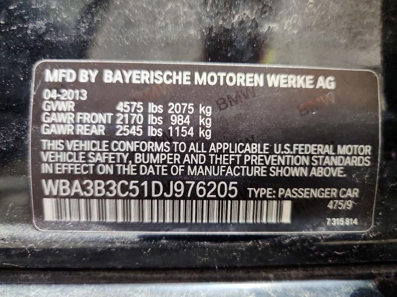 Продаж на аукціоні авто 2013 Bmw 328i, vin: WBA3B3C51DJ976205, номер лоту: 56829106