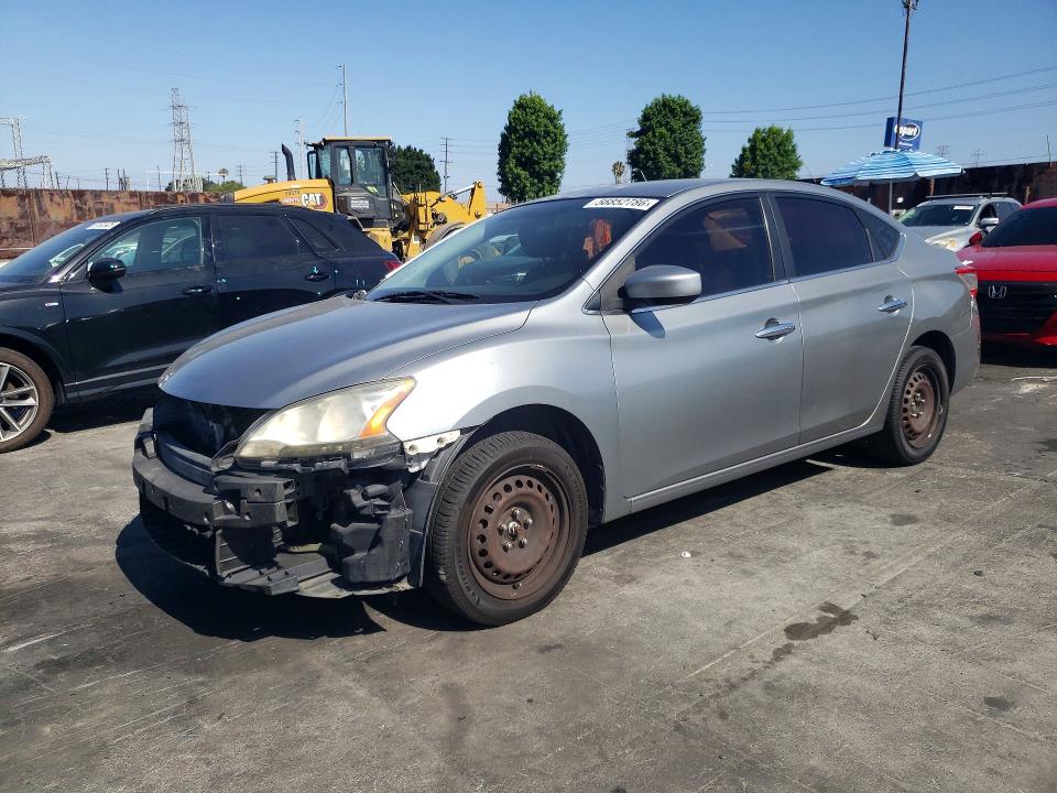 2014 Nissan Sentra მანქანა იყიდება აუქციონზე, vin: 3N1AB7AP4EY316925, აუქციონის ნომერი: 56852786