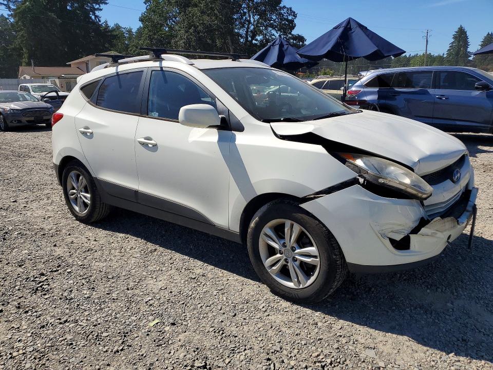 2010 Hyundai Tucson მანქანა იყიდება აუქციონზე, vin: KM8JUCAC7AU099599, აუქციონის ნომერი: 57840346