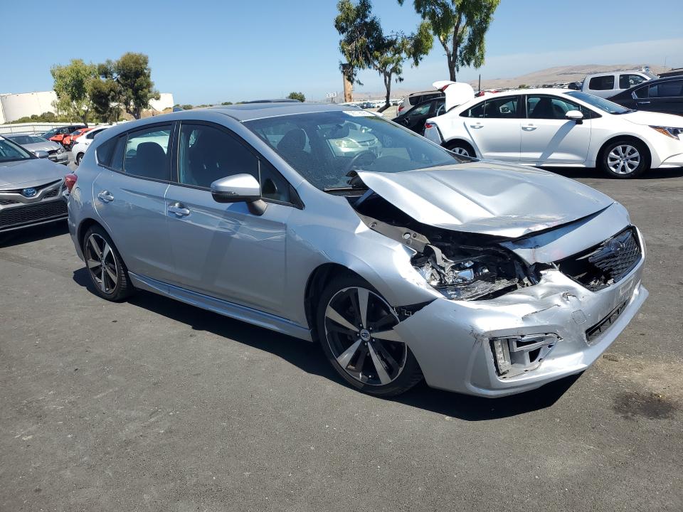 2018 Subaru Impreza მანქანა იყიდება აუქციონზე, vin: 4S3GTAM66J3745698, აუქციონის ნომერი: 59019696