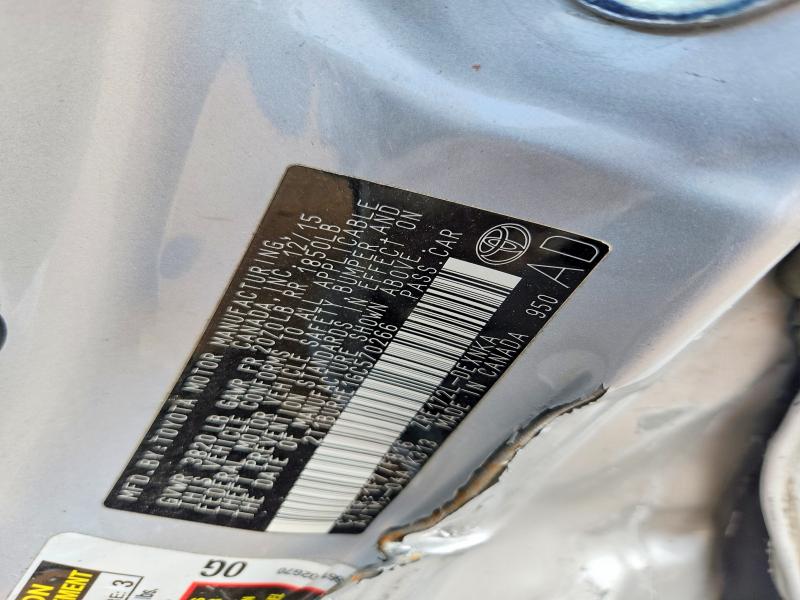 Aukcja sprzedaży 2016 Toyota Corolla, vin: 2T1BURHE1GC570266, numer aukcji: 56838026