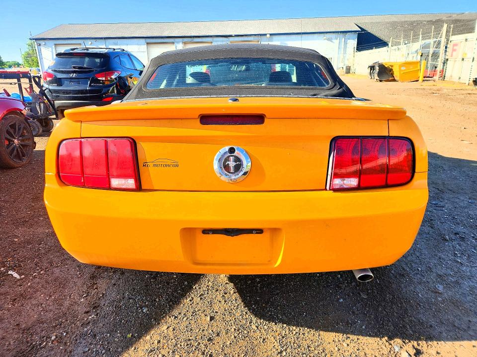 2007 Ford Mustang მანქანა იყიდება აუქციონზე, vin: 1ZVHT84N375352997, აუქციონის ნომერი: 56496106