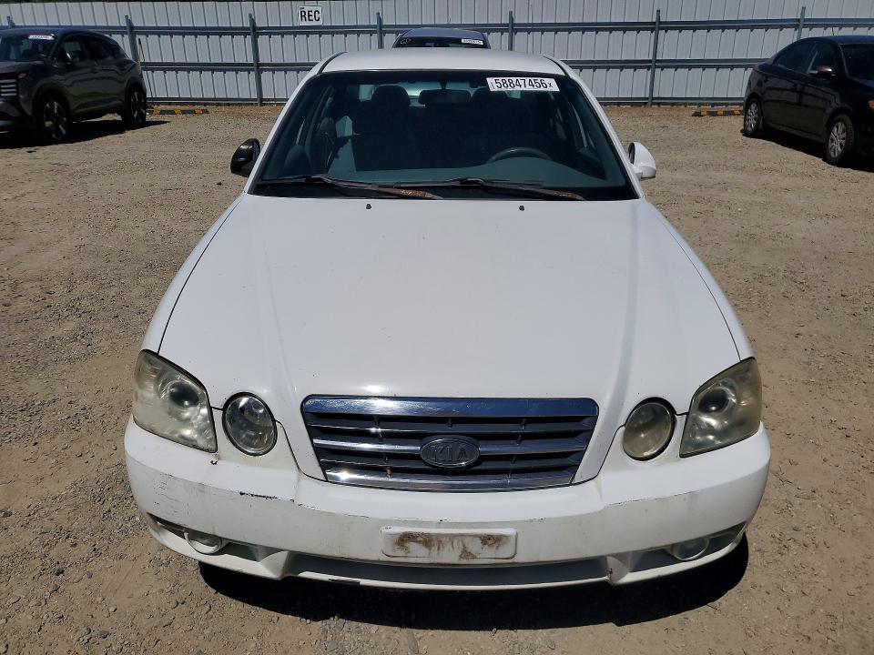 2005 Kia Optima მანქანა იყიდება აუქციონზე, vin: KNAGD126455408485, აუქციონის ნომერი: 58847456