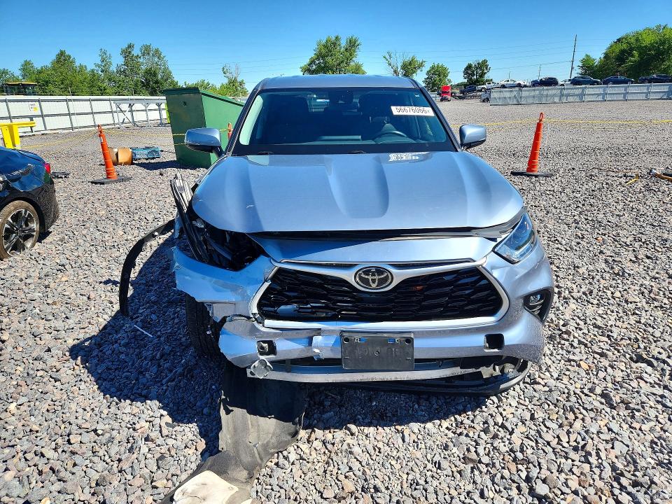2021 Toyota Highlander მანქანა იყიდება აუქციონზე, vin: 5TDBZRBH8MS070760, აუქციონის ნომერი: 56676066
