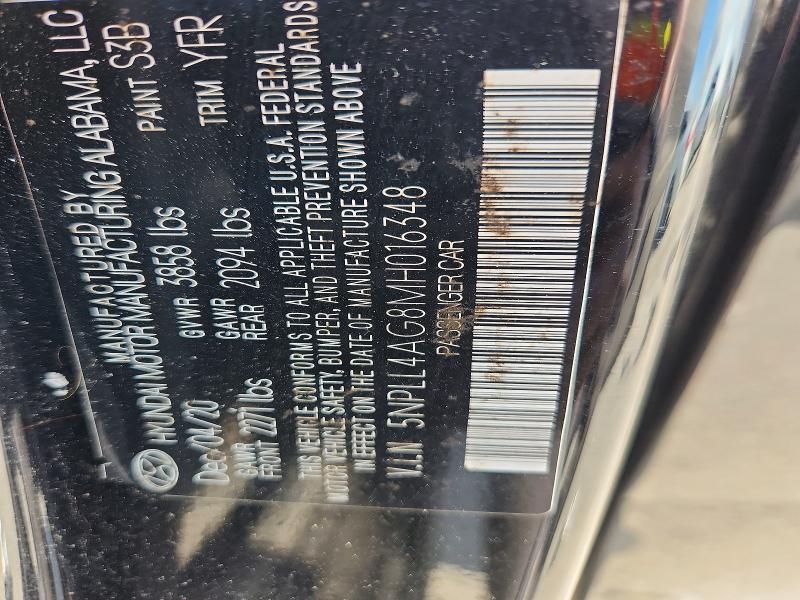 Продажа на аукционе авто 2021 Hyundai Elantra, vin: 5NPLL4AG8MH016348, номер лота: 56942516